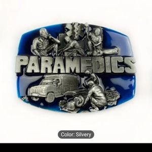 Paramedic paramedics belt buckle